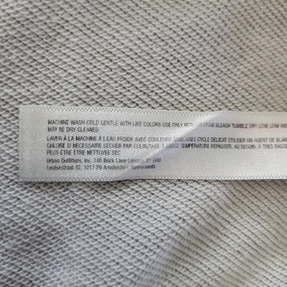 Anthropologie Light Grey Sweatshirt Saddle Up Rope Graphic Crewneck XL - Picture 8 of 10